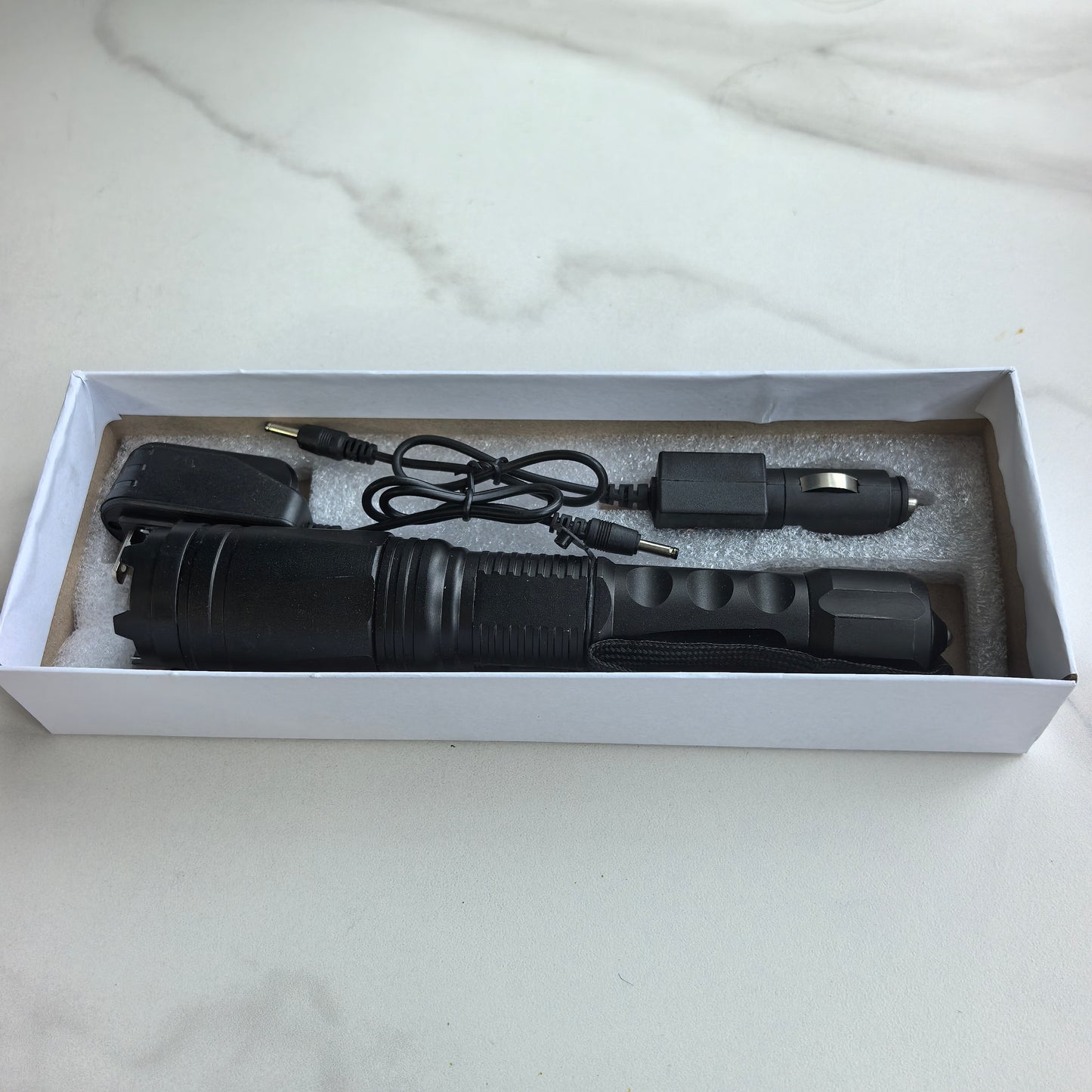 Wholesale Custom Logo X4 Tactical LED Flashlight, Ni-MH Rechargeable Plastic Handheld Torch, Ultra Bright White Light Indoor Promotional Gift for Party Family Reunion,Women Outdoor Safety Night Walking self-defense