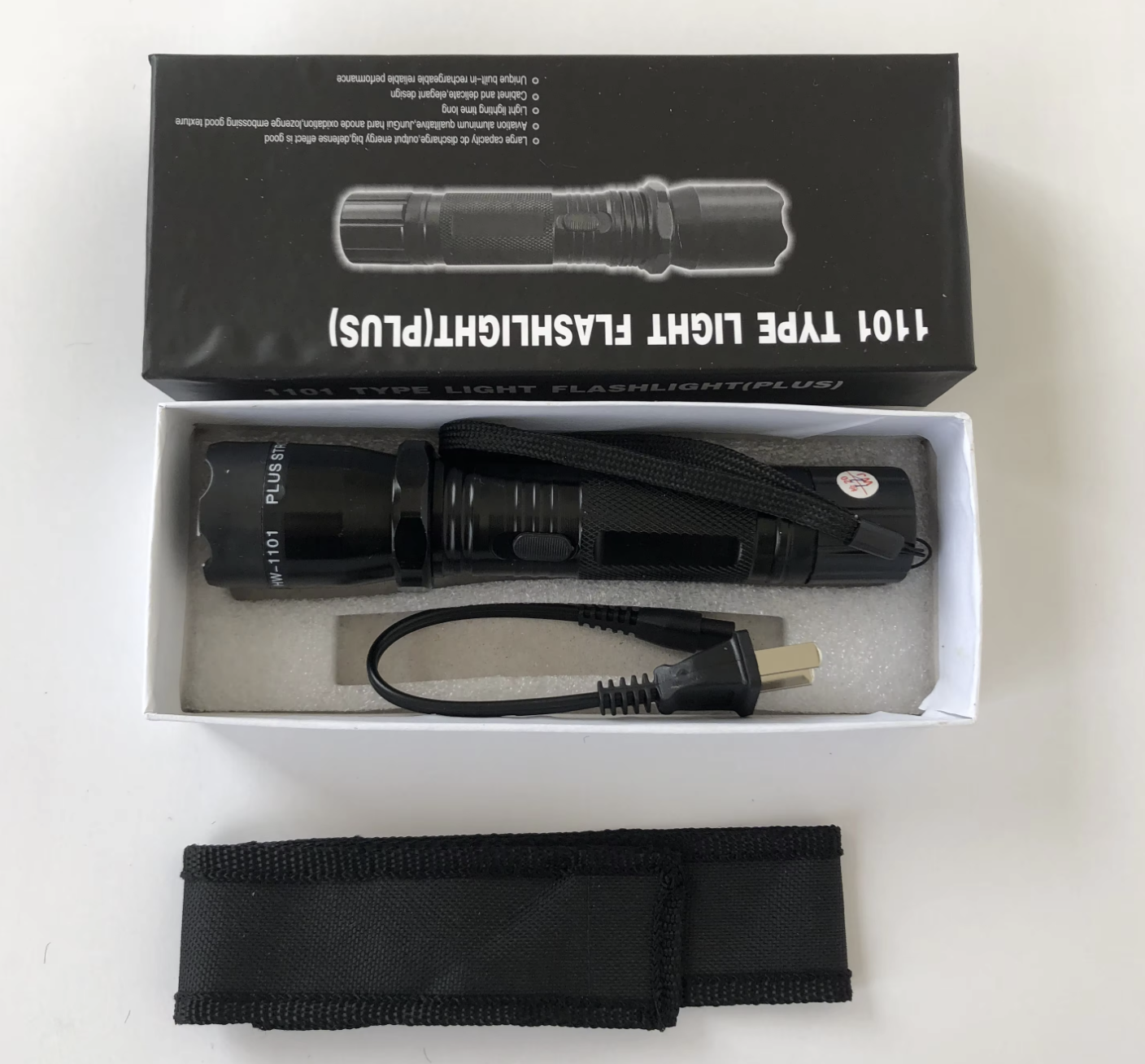 1101 livestock Electric shock Flashlight   for Pet & Farm